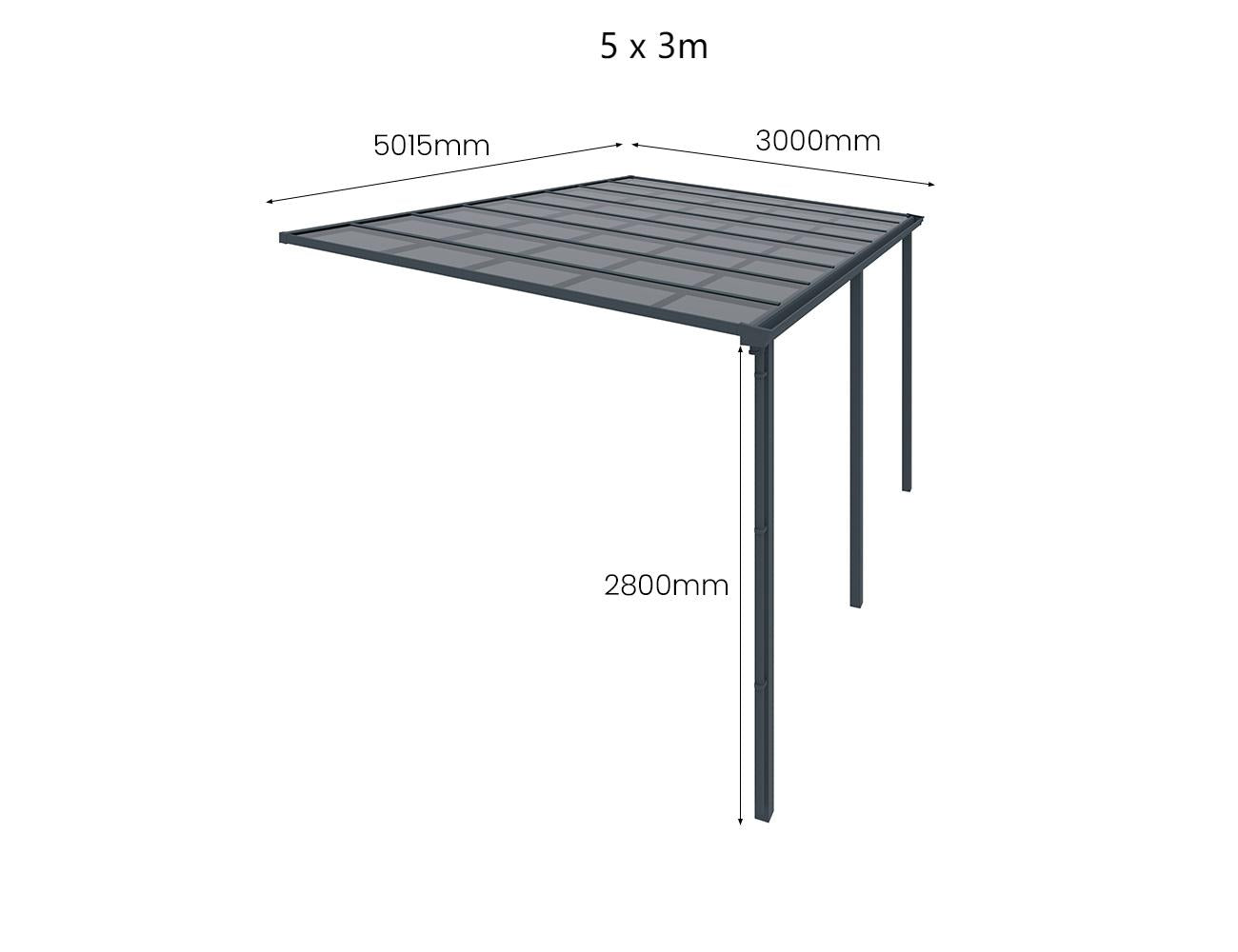 Urban Wall Mounted Patio Cover