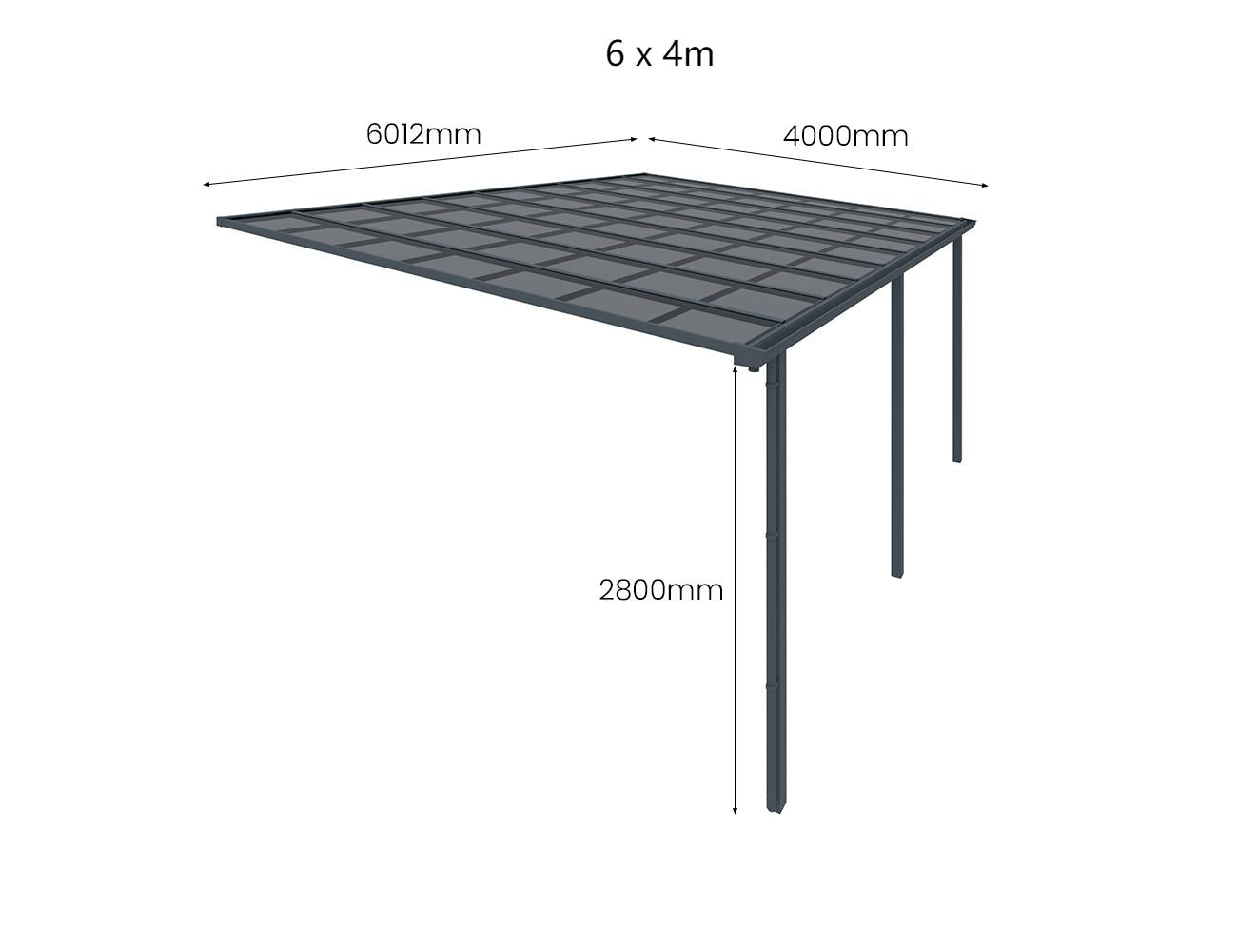 Urban Wall Mounted Patio Cover