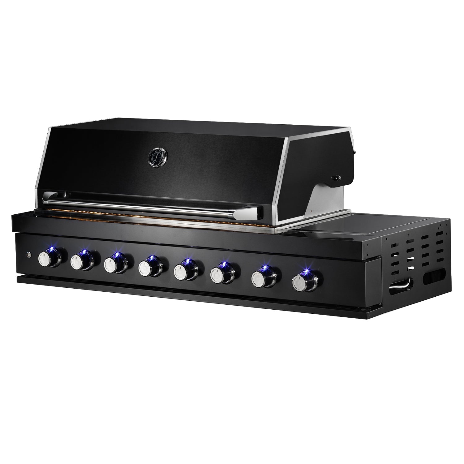 Aspire 6 Burner Built In BBQ with Rear & Side Burners (Natural Gas)